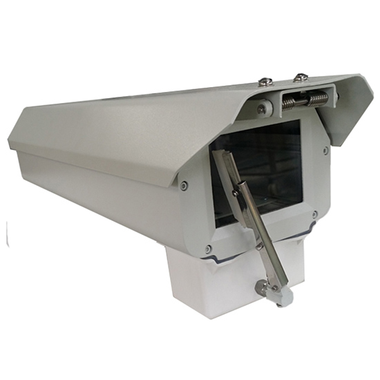 Aluminum Alloy IP66 Waterproof Outdoor CCTV Security Camera Housing Shield Case Enclosure with Heater Cooling Sun-shield Wiper