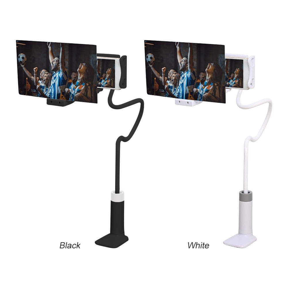 8/12/14inch Mobile Phone Video Screen Magnifier Rack Smartphone Movie Amplifying Projector Stand Bracket