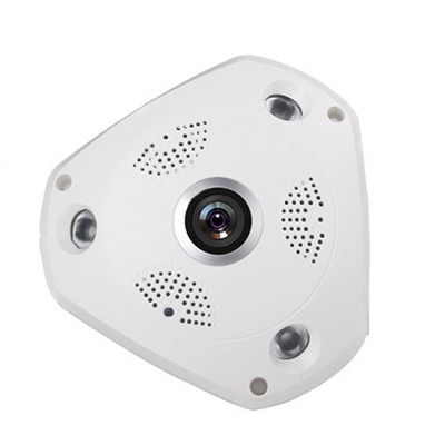 360degree Panorama Fisheye Plastic VR Array IR LED Monitoring Security Surveillance CCTV Camera Housing Shell Case Cover