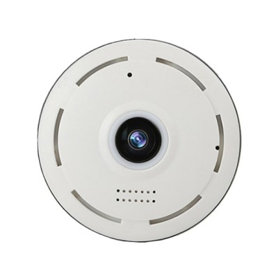 1080P 2MP indoor 360degree panorama wireless connection wifi insert-card SD storage ip monitoring camera