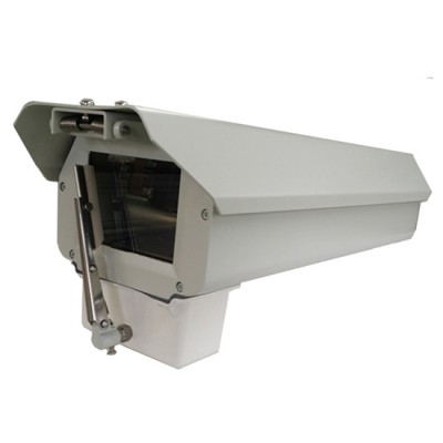 Aluminum Alloy IP66 Waterproof Outdoor CCTV Security Camera Housing Shield Case Enclosure with Heater Cooling Sun-shield Wiper