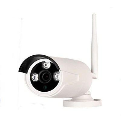 4CH 720p 1mp HD Wireless WIFI Connection Outdoor IP66 Waterproof Network Camera NVR Kit Set Suit