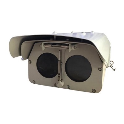 Aluminum Alloy Road Monitoring Laser Lamp CCTV Surveillance Camera Double Tank Outdoor Protection Shield Housing 4211