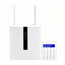 TCP/IP 4G PSTN Wi-Fi 6 Connectivity Industrial Alarm System with Wired Keypad 16 Wired Alarm Zones RS485 Security and Safe Alarm System