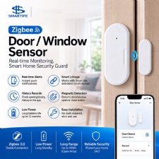 Zigbee Door Window Sensor Smart Wireless Magnetic Contact Sensor Detector