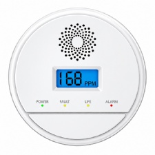 433MHz Wireless Carbon Monoxide CO Detector Sensor with Sound & LED Alarm